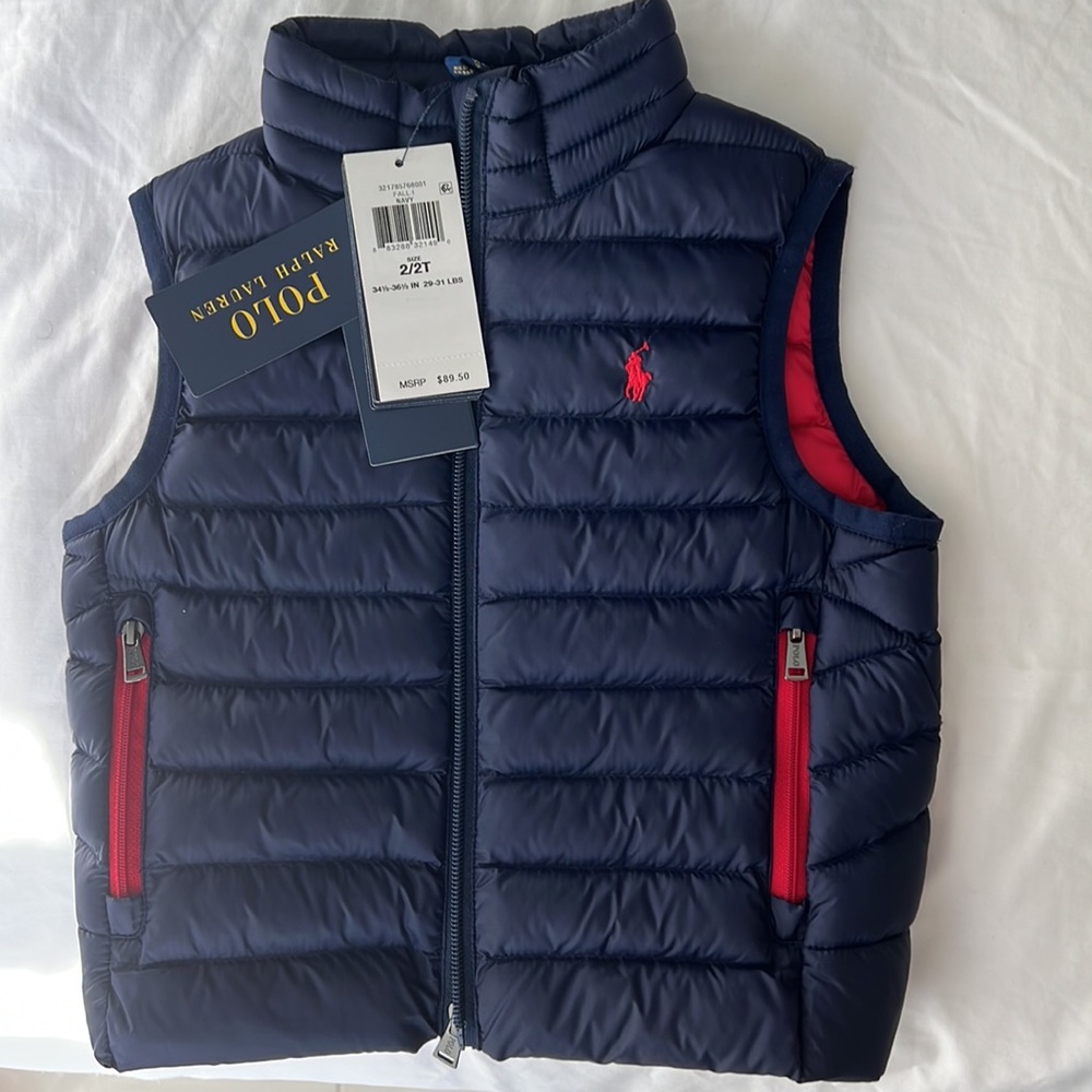 POLO Ralph Lauren vest. Size 2T